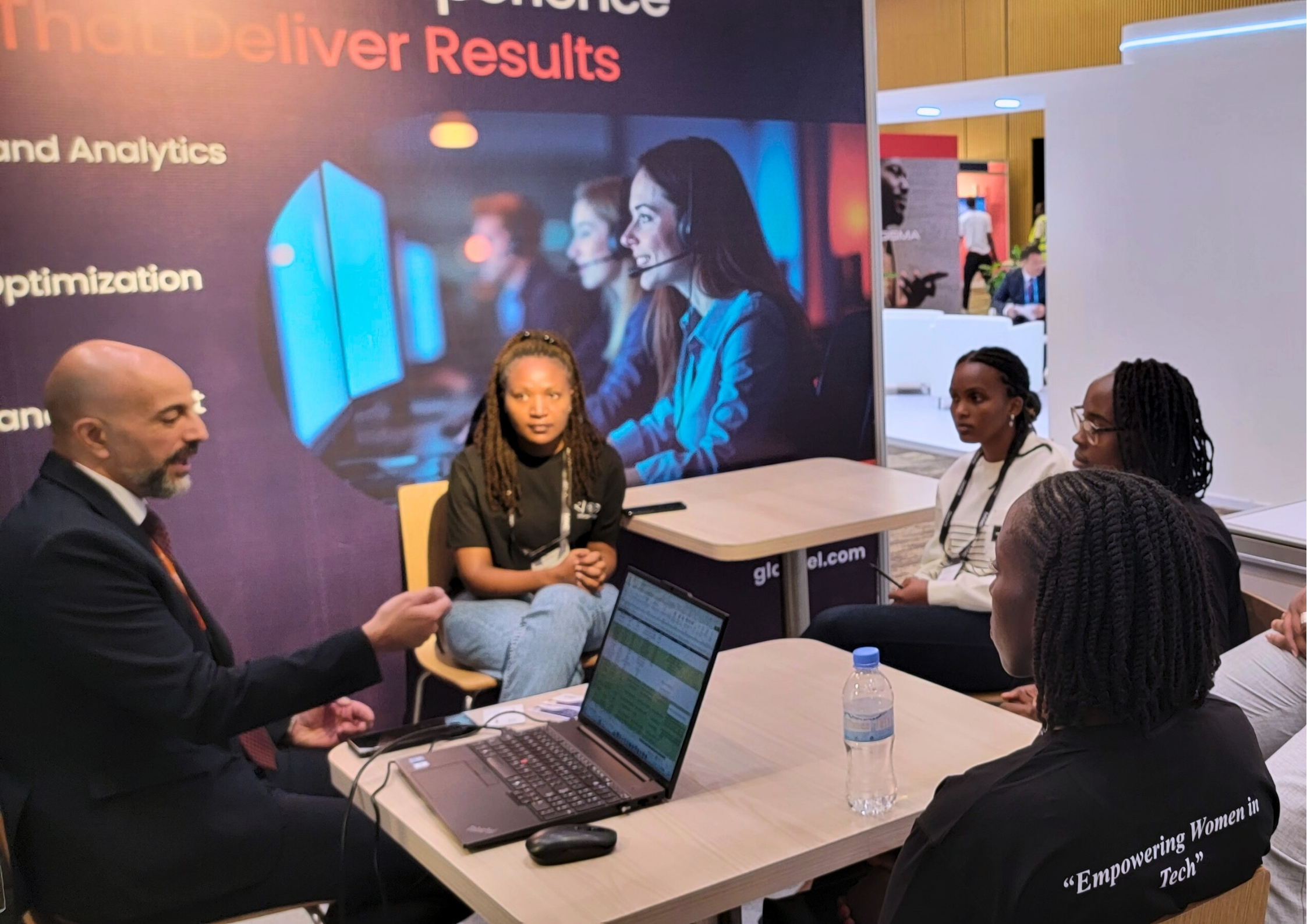 Ambucycle training SheCanCODE participants